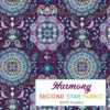mandala jersey fabric