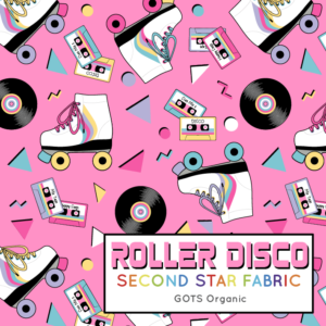 80's Roller Skate Fabric