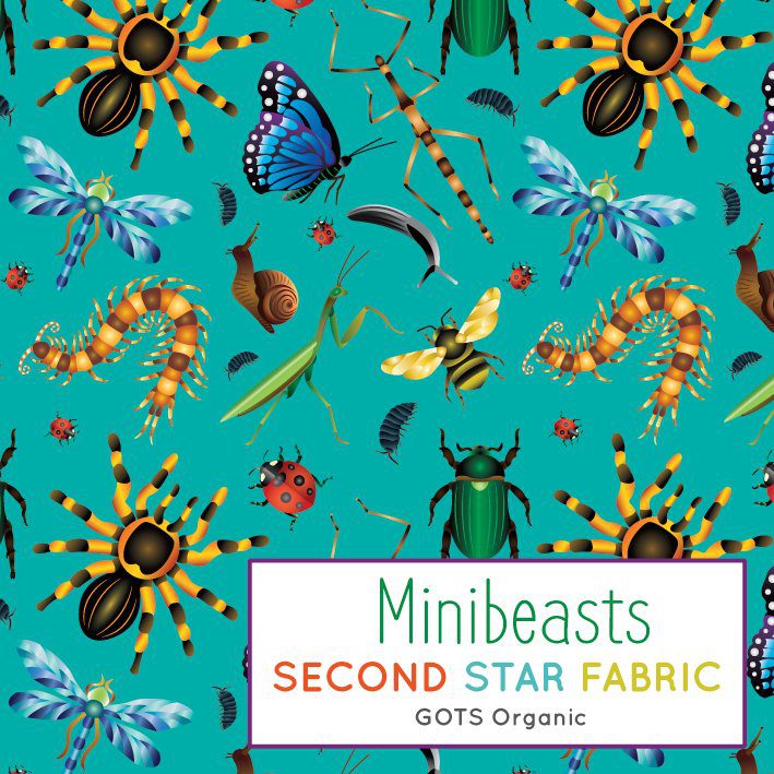 insects jersey fabric