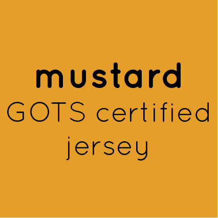 Mustard organic jersey