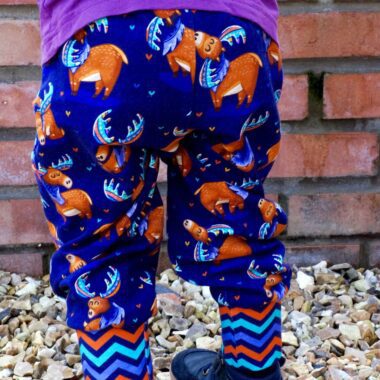 Sparkle and Roar Comfy Legs Free Joggers Sewing Pattern